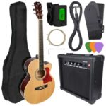 V-TONE EAG SET NT - set (4/4 electro-acoustic guitar  natural + amplifier)