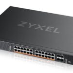 Zyxel XMG2230-28HP Managed L2/L3 2.5G Ethernet (100/1000/2500) Power over Ethernet (PoE) 1U Black