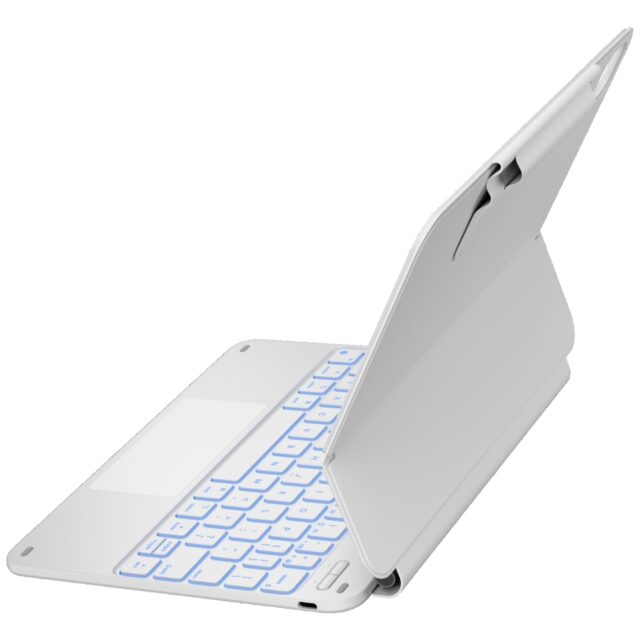 Case Typecase Edge with keyboard for iPad Air 11" 2024/2025 white - imagine 8