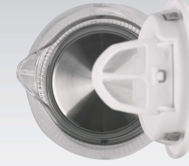 Czajnik elektryczny szklany 1 7L 2200W MR-063-WHITE MAESTRO - imagine 2