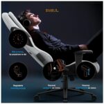 Gaming chair Diablo X-One PRIME Normal Size grey - imagine 8