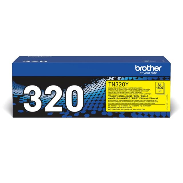 Brother TN-320Y toner cartridge 1 pc(s) Original Yellow - imagine 5