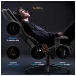 Gaming chair Diablo X-One PRIME Normal Size black - imagine 5