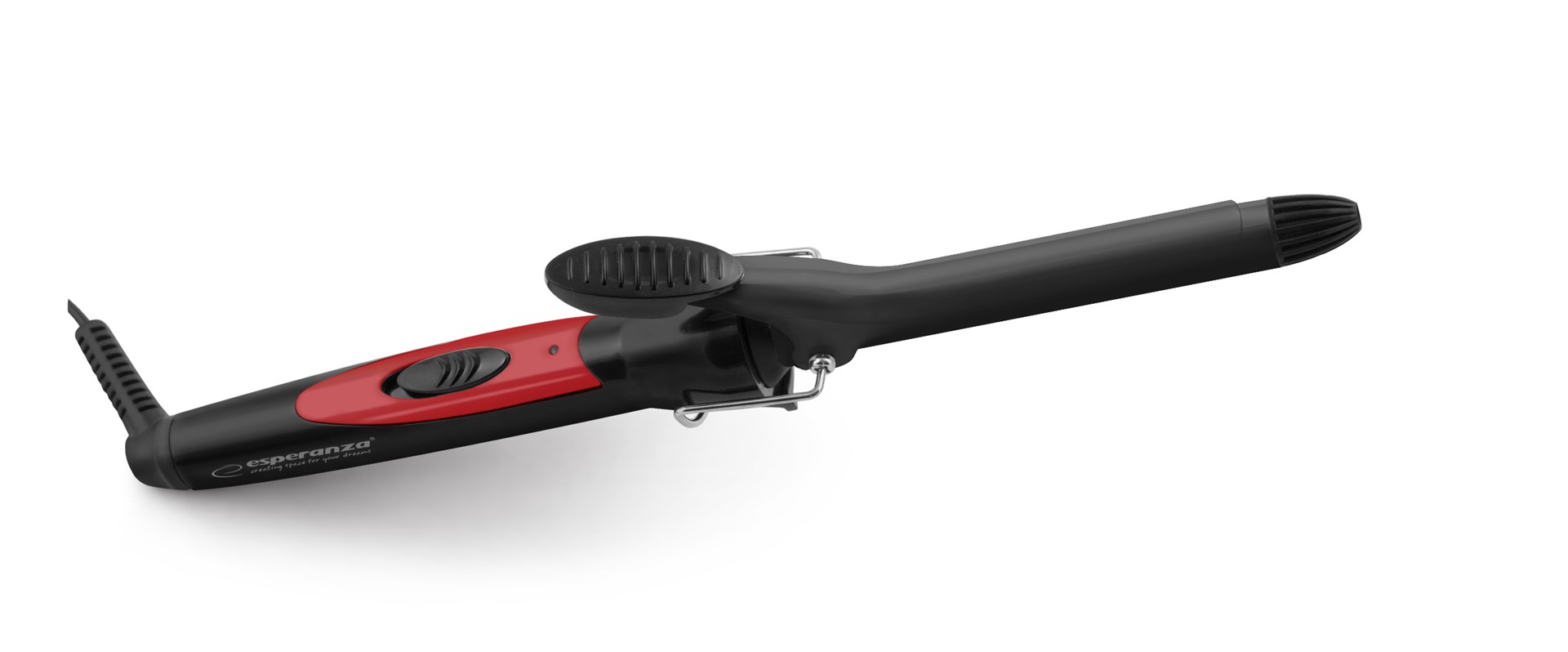 cps-fe598be337aae42c944bfaf1c50614bf-2026-03-31-05-16-23 Esperanza EBL003 Curling iron Warm Black Pink 1.7 m - imagine 1
