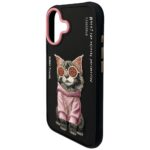 Case Nimmy Glasses Cool Cat for iPhone 17 black - imagine 5