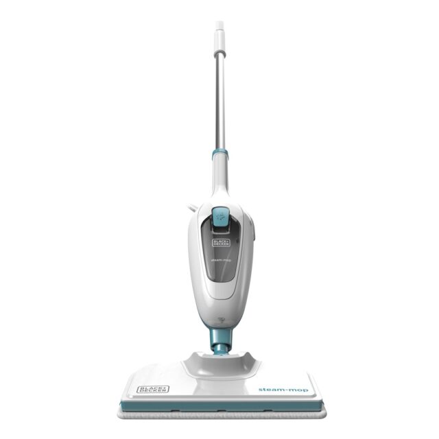 Black & Decker FSM13E1 steam cleaner 0.38 L 1300 W Blue  White - imagine 3
