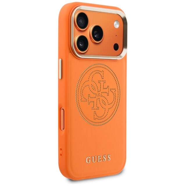 Case Guess Perforated 4G MagSafe for      iPhone 17 Pro Max orange - imagine 5