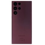Samsung S908B Galaxy S22 Ultra Kryt Baterie Burgundy (Service Pack)