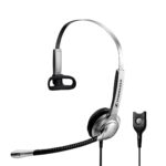 Sennheiser SH 335 Headset Wired Headband Call/Music Black  Silver - imagine 3