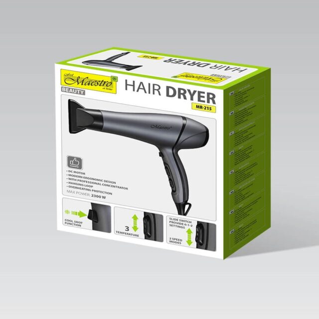 Hair dryer 2300W MAESTRO MR-215 - imagine 4
