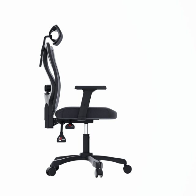 Gembird OC-ONYX Office chair  Onyx   black - imagine 4