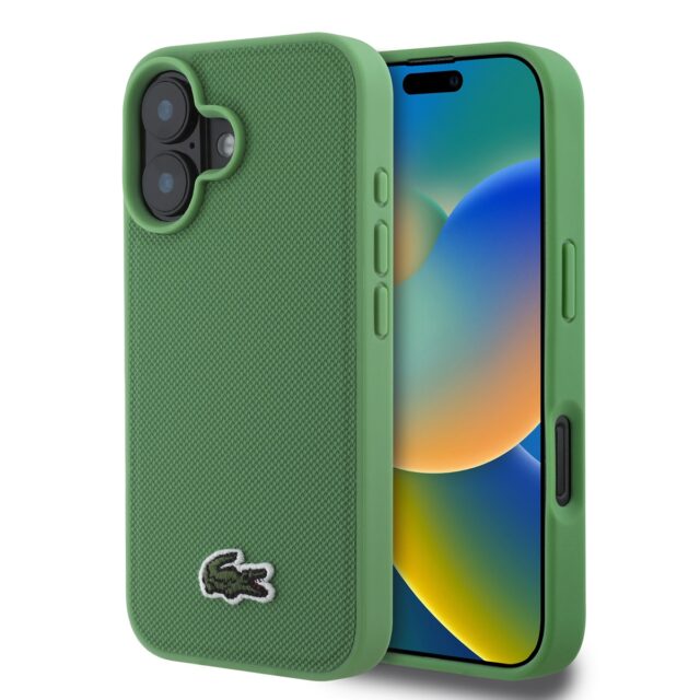 Lacoste LCHMP16MPVCN iPhone 16 Plus 6.7" zielony/green hardcase Iconic Petit Pique MagSafe - imagine 9