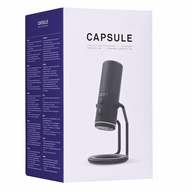 NZXT Capsule Black PC microphone - imagine 6