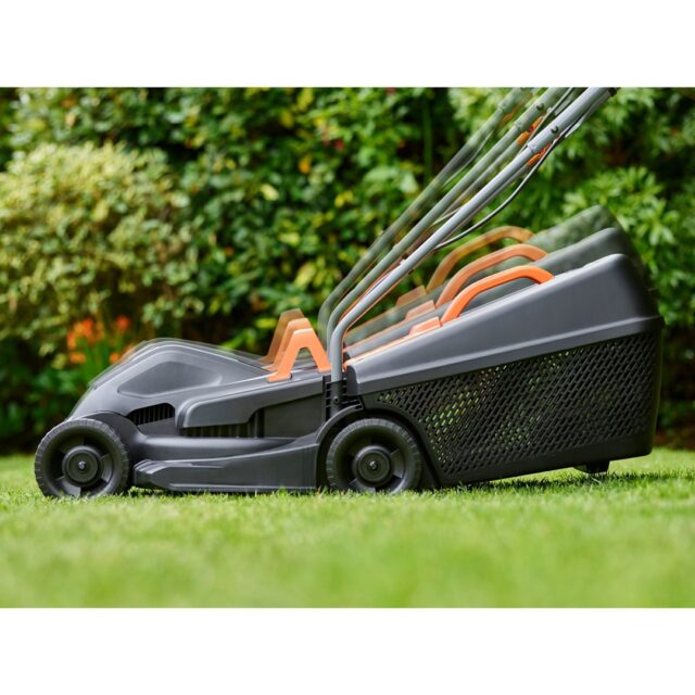 Black & Decker BEMW351-QS lawn mower Walk behind lawn mower Black  Orange - imagine 9