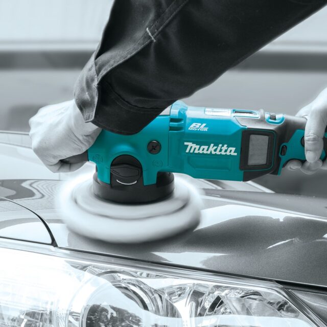 MAKITA POLISHER 18V DPO600Z 150mm - imagine 3