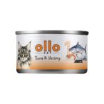 Ollo Tuna with Shrimp in Broth Nr 1 70g