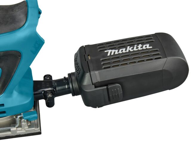 Makita DBO484Z portable sander Random orbital sander 14000 OPM Black  Blue - imagine 7
