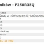 BOSTITCH GWOŹDZIE F 25-35 13 2M