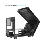 Chieftec CI-03B-OP computer case Cube Black - imagine 9