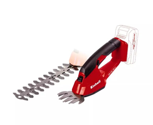 Einhell GE-CG 18 Li - Solo cordless grass shear 10 cm 18 V Black  Red - imagine 2
