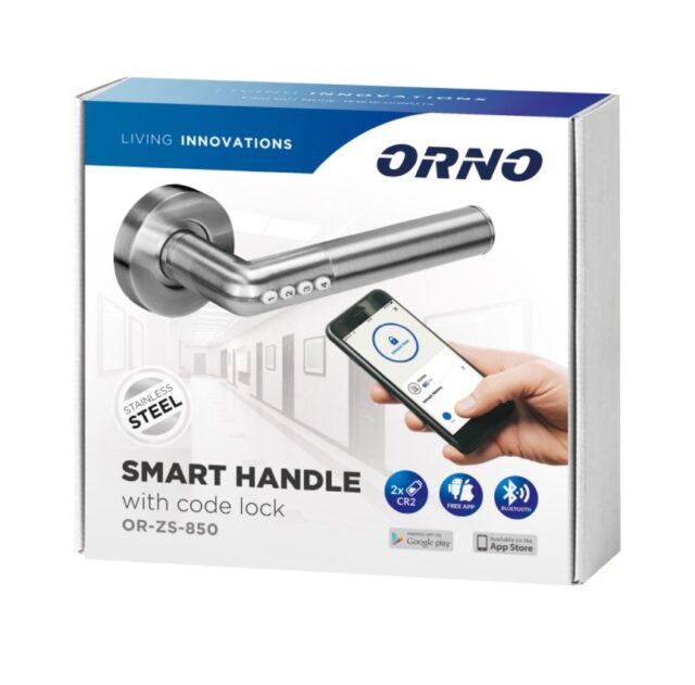 Handle with code lock IP44 ORNO OR-ZS-850 - imagine 6