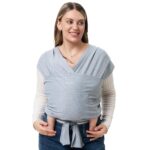 MOMCOZY BABY WRAP CARRIER GREY