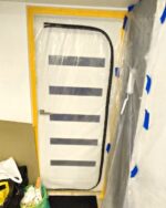 DRZWI PRZECIWPYŁOWE REMONTOWE, KURTYNA PRZECIWKURZOWA 220X110 DRZWI - imagine 4