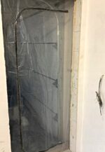 DRZWI PRZECIWPYŁOWE REMONTOWE XXL, KURTYNA PRZECIWKURZOWA 230X135 DRZWI - imagine 4