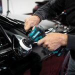 Makita PV301DZ portable sander 9500 RPM Black  Green - imagine 3