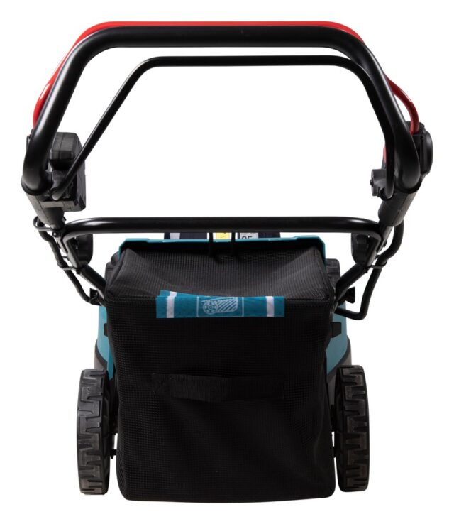 Makita DLM481Z lawn mower Push lawn mower Battery Black  Blue  Metallic - imagine 4