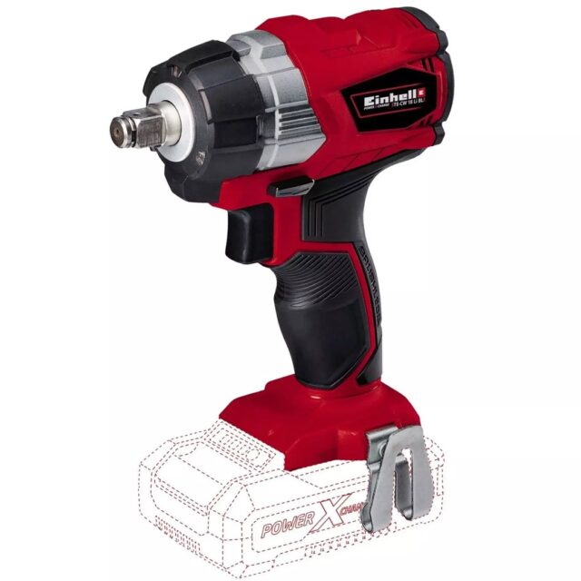 Impact wrench Einhell TE-CW 18Li Black  Red 1/2  2900 RPM 215 Nm 18 V - imagine 4