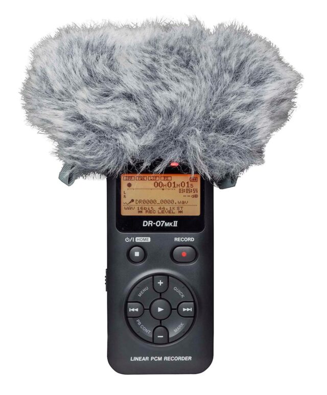 Tascam WS-11 - wind protection cover for portable audio recorders - imagine 2