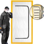 DRZWI PRZECIWPYŁOWE REMONTOWE XXL, KURTYNA PRZECIWKURZOWA 230X135 DRZWI