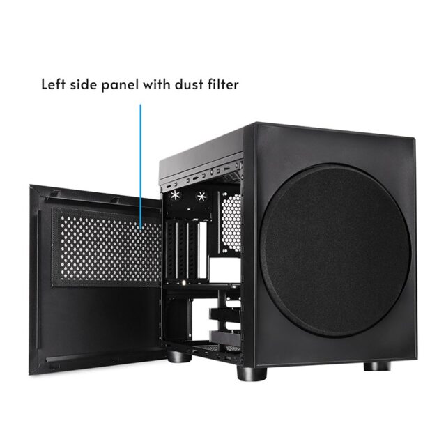 Chieftec CI-03B-OP computer case Cube Black - imagine 8