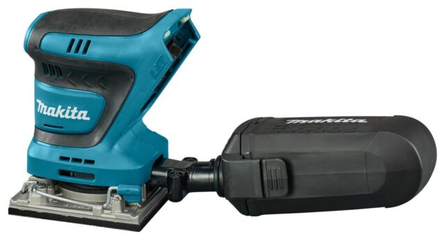 Makita DBO484Z portable sander Random orbital sander 14000 OPM Black  Blue - imagine 8
