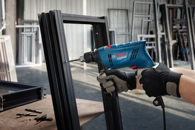 BOSCH HAMMER DRILL GSB 600 - imagine 8