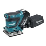 Makita DBO484Z portable sander Random orbital sander 14000 OPM Black  Blue - imagine 9