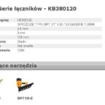 BOSTITCH GWOŹDZIE BRT21 3 80-120 1 28M