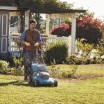 MAKITA. LAWN MOWER 2x18V DLM539CT2 WITH DRIVE 53cm 2x5.0Ah - imagine 4