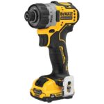 DEWALT. WKRĘTARKA 12V 1/4  DCF601D2 8Nm 2x2 0Ah - imagine 2