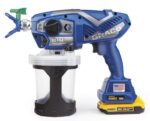 GRACO ULTRA AIRLES PAINT GUN ( 2 x AKU. 2AH DEWALT+ LOAD ) + BAG