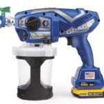 GRACO ULTRA AIRLES PAINT GUN ( 2 x AKU. 2AH DEWALT+ LOAD ) + BAG