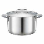 FS. SAUCEPAN WITH LID 5L ALL STEEL