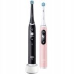 Oral-B iO 6 Adult Rotating toothbrush Black  Pink - imagine 3