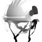 Protective helmet Climax Curro-visor white