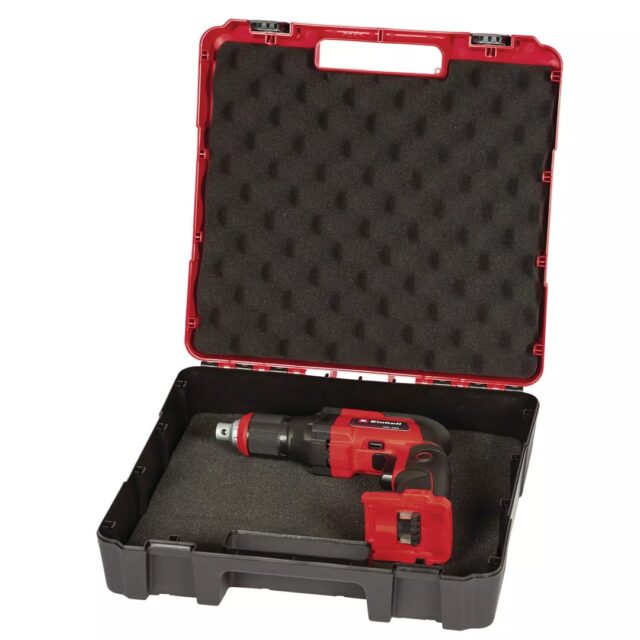 Drywall screwdriver  EINHELL AKU TE-DY 18 Li-Solo Black  Red - imagine 7