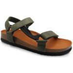 FOOTWEAR HEAVEN AD MED MF230091011 SIZE 45 COLOUR OLIVE