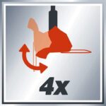 Einhell GC-ET 4530 Set 30 cm 450 W Electric AC Aluminium  Black  Orange - imagine 7