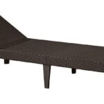 KETER POLY RATTAN LOUNGER JAIPUR BROWN
