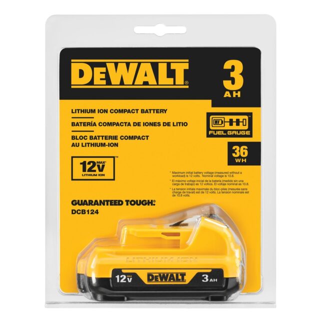 DeWALT DCB124-XJ cordless tool battery / charger - imagine 5